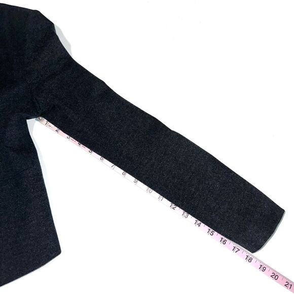 Lysse Open Front Zipper Detail Cropped Jacket Size Small - Picture 9 of 9